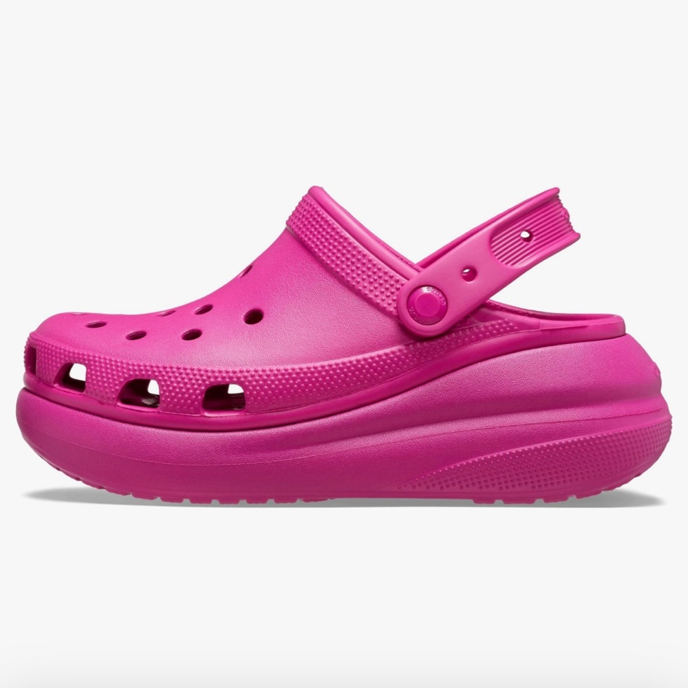 Fuchsia Crocs Classic Clogs